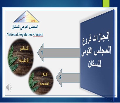 انجاز أفرع المجلس القومى للسكان بالمحافظات