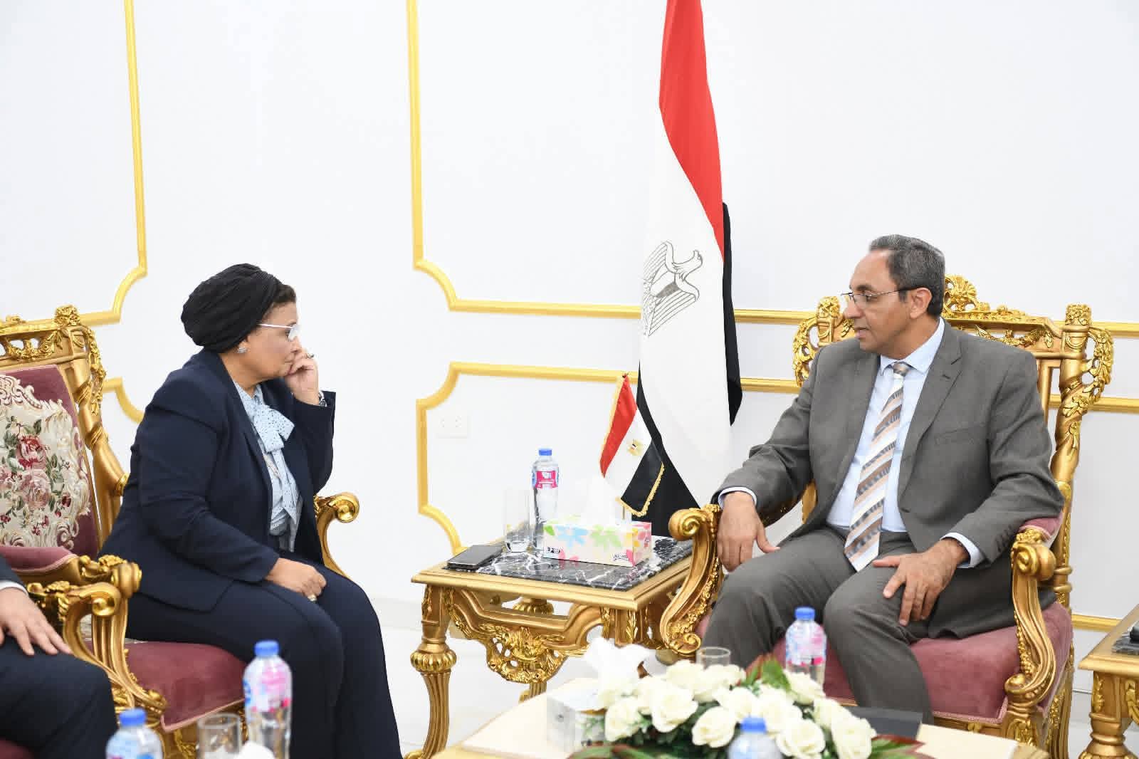 - محافظ قنا يستقبل نائب وزير الصحة لمتابعة الخطة العاجلة للسكان والتنمية 2025-2027